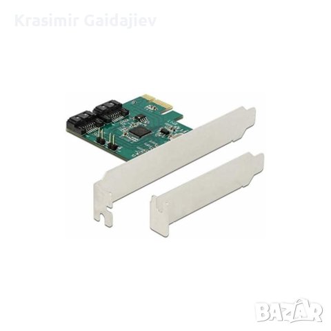 КОНТРОЛЕР DELOCK SATA PCI EXPRESS CARD - 2 PORTS