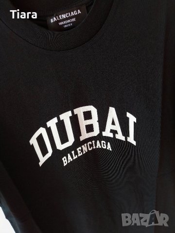 BALENCIAGA DUBAI - тениска, снимка 3 - Тениски - 40888354
