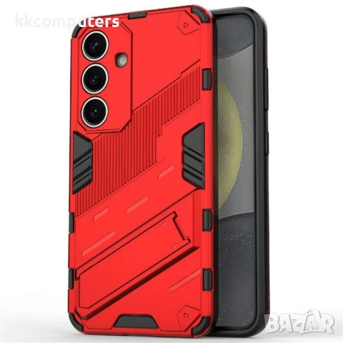 Samsung Galaxy A36 5G / A56 5G Punk Armor/ Kickstand PC+TPU Удароустойчив Калъф и Протектор, снимка 3 - Калъфи, кейсове - 50790148