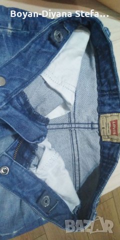 Къси дънки Levis, снимка 6 - Детски къси панталони - 33840298