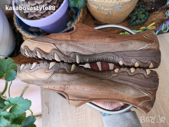 Обувки Skechers 40.5н.Естествена кожа, велур , снимка 4 - Дамски ежедневни обувки - 40013735