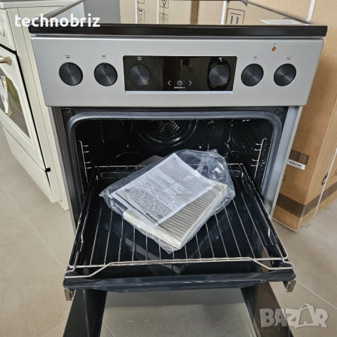 Немска свободностояща печка с керамичен плот Gorenje Inox 50см - 2 ГОДИНИ ГАРАНЦИЯ, снимка 5 - Печки, фурни - 51894157