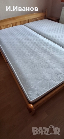 Спалня от естествена дървесина, снимка 4 - Спални и легла - 52964201