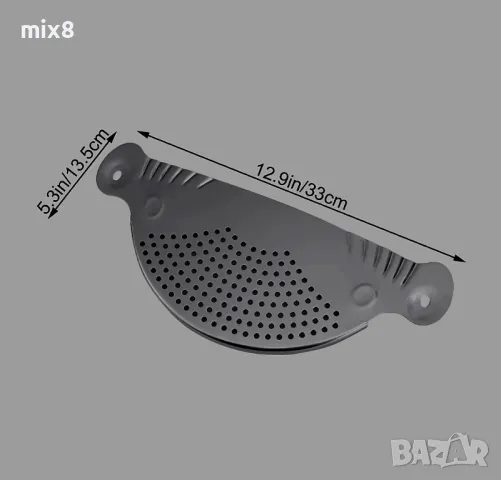 Метален Гевгир, снимка 3 - Прибори за хранене, готвене и сервиране - 49588046