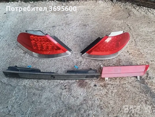 BMW e65 БМВ е65 7 серия стопове стоп ляв десен светлини номер задна