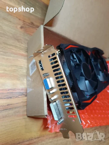 Чисто нова видео карта Nvida 1050ti 4GB RAM DDR5 128BIT PCI-E, снимка 2 - Видеокарти - 50552234