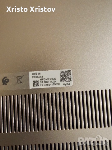 Лаптоп DELL 16 model.2025, снимка 4 - Лаптопи за работа - 53417676