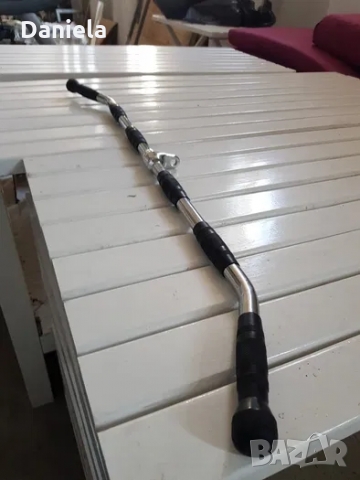 Ръкохватка професионални фитнес уреди и оборудване нови топ цена 120см, снимка 3 - Фитнес уреди - 36114189