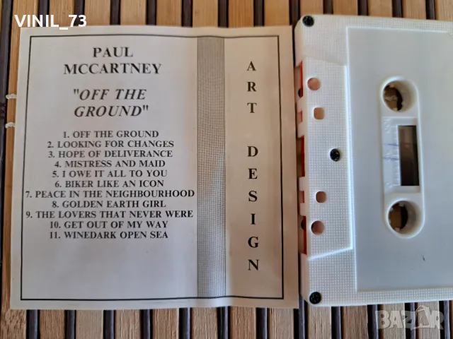 Paul McCartney – Off The Ground, снимка 3 - Аудио касети - 48780388