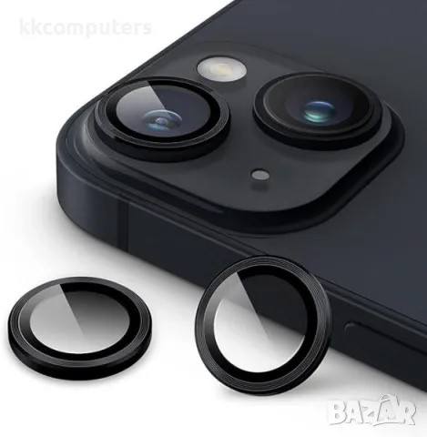 Camera Lens за iPhone 11 / 12 6.1 / Черен / Баркод : 2403723, снимка 1 - Резервни части за телефони - 47863141