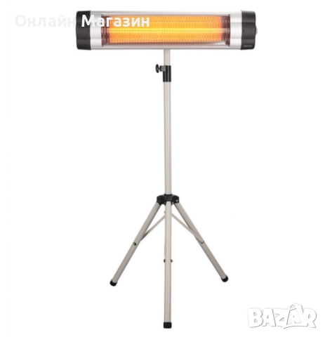 нова Печка , кварцова, 1500W, инфрачервена, стояща/стенна