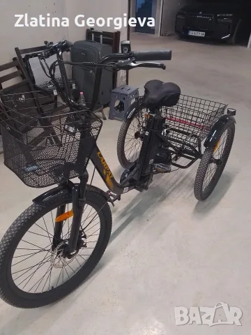 Електрически велосипед, триколка, E-Bike e-Senior JSX24560E, Carpat, снимка 3 - Велосипеди - 55779479