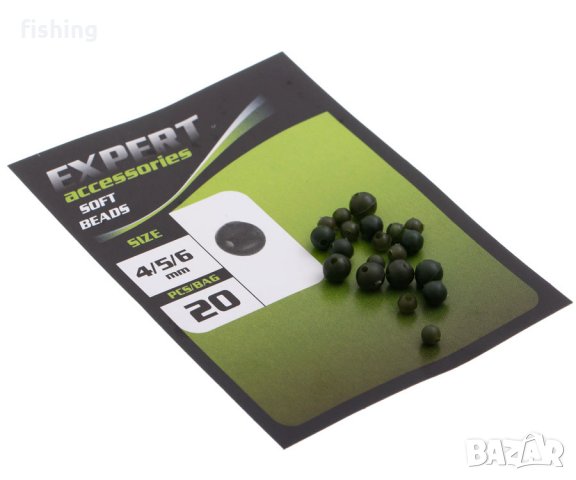 Carp Pro Soft Beads МЕКИ МЪНИСТА 4мм; 5 мм; 6 мм, снимка 3 - Такъми - 35688653