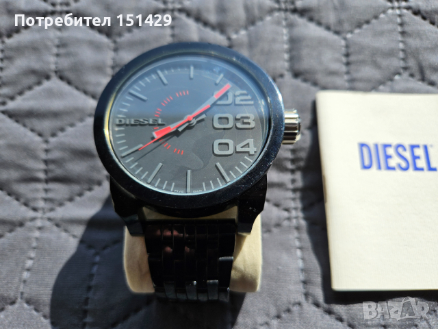 DIESEL 60мм оригинален мъжки часовник отлично състояние
