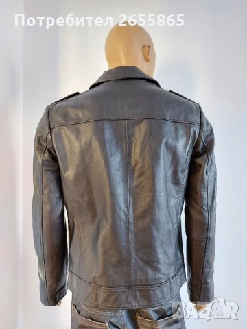 Яке от естествена кожа , снимка 6 - Якета - 35924631