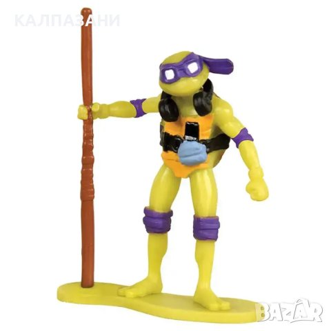TMNT Мини фигурка изненада Костенурка Нинджа "Пълен Хаос" в пликче 83240, снимка 2 - Фигурки - 41804156