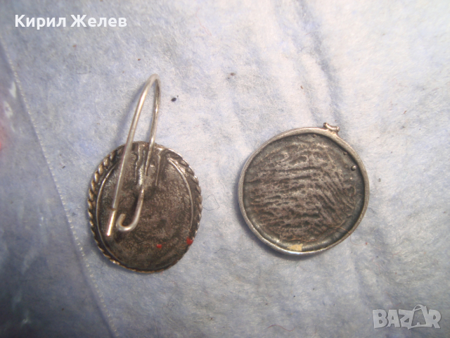 2 стари ПОСРЕБРЕНИ РЕТРО ВИНТИДЖ БИЖУТА ЕМБЛЕМА на РОДА ДУЛО и ОБЕЦА 26176, снимка 4 - Други - 36354079
