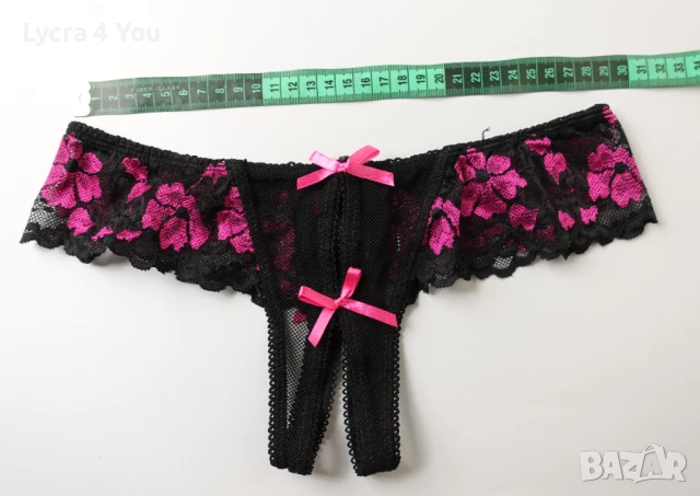 S нови еротично бельо с отворено дъно, снимка 4 - Бельо - 51098313