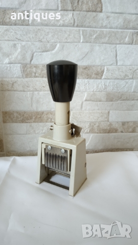 Стар немски номератор - Polygraph Zifferndruckwerke - 1960"г. - Made in DDR, снимка 5 - Антикварни и старинни предмети - 34895296