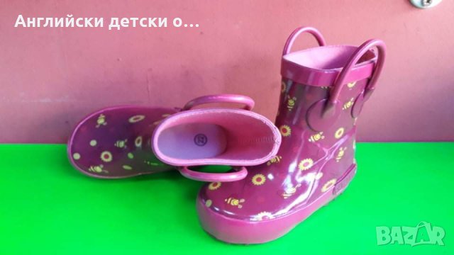 Английски детски гумени ботуши-PEPPA SNOW, снимка 4 - Детски боти и ботуши - 35842628