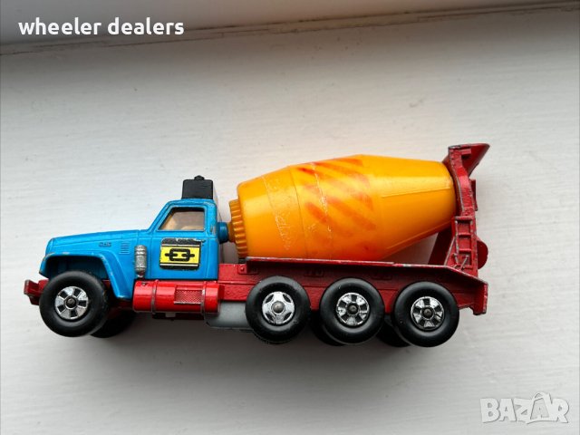 Метална количка Matchbox Super Kings GMC Cement Mixer , снимка 2 - Колекции - 40380462