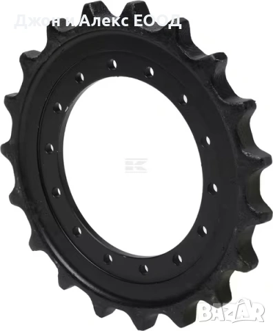 Водещи зъбни колела за багери – Kubota, Caterpillar, Komatsu, Hitachi, Bobcat, Volvo, Yanmar и др.