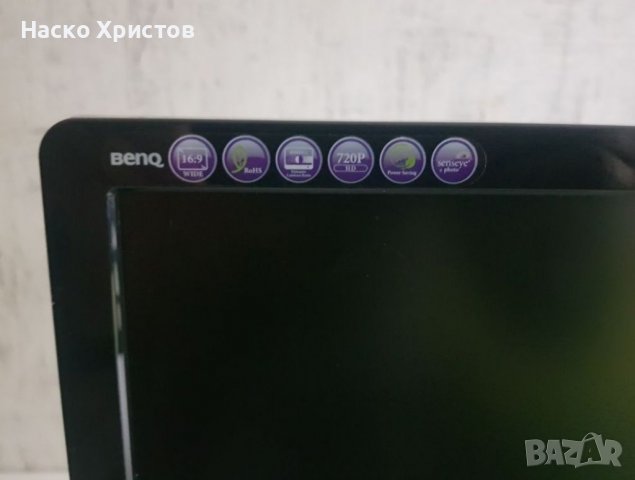 Монитор BENQ LCD LED 18.5 Wide, снимка 6 - Монитори - 39369616