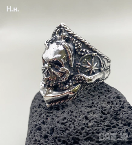 Сребърен пръстен ръчна изработка 925, снимка 5 - Пръстени - 53800973