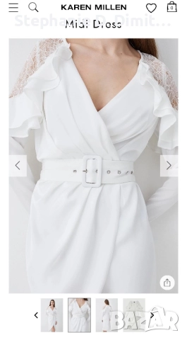 рокля на Karen Millen, снимка 6 - Рокли - 51675636