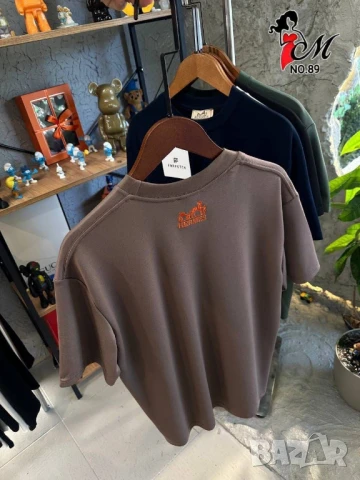 мъжки тениски hermes emporio armani , снимка 4 - Тениски - 51386444