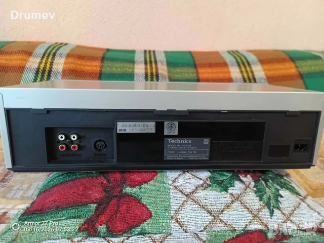 Продавам касетен дек TECHNICS RS-B105, снимка 5 - Декове - 53854039
