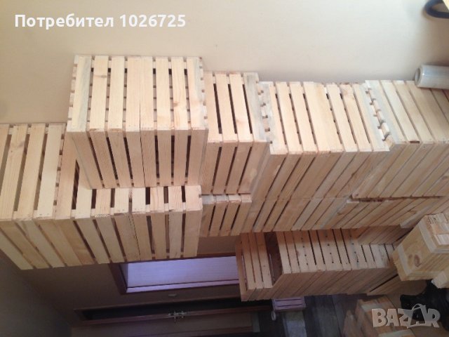 Дървени щайги, снимка 17 - Декорация за дома - 35222114