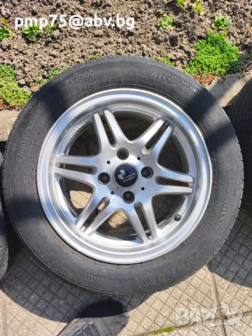 Алуминиеви джанти с гуми , снимка 15 - Гуми и джанти - 53850695