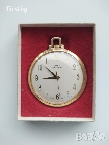 Мъжки Швейцарски Джобен Часовник Орис , снимка 7 - Мъжки - 53491305