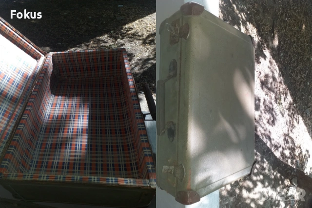 Стар български куфар на фабрика П.Ченгелов - Пловдив, снимка 7 - Антикварни и старинни предмети - 53464178