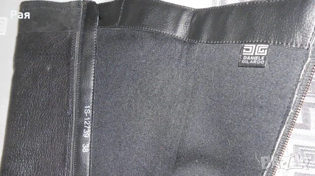 Дамски ботуши daniele gilardo 100 % кожа, снимка 7 - Дамски ботуши - 50756893