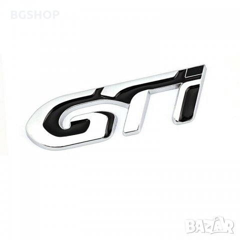 GTI емблема Silver - Black, снимка 3 - Аксесоари и консумативи - 35723972