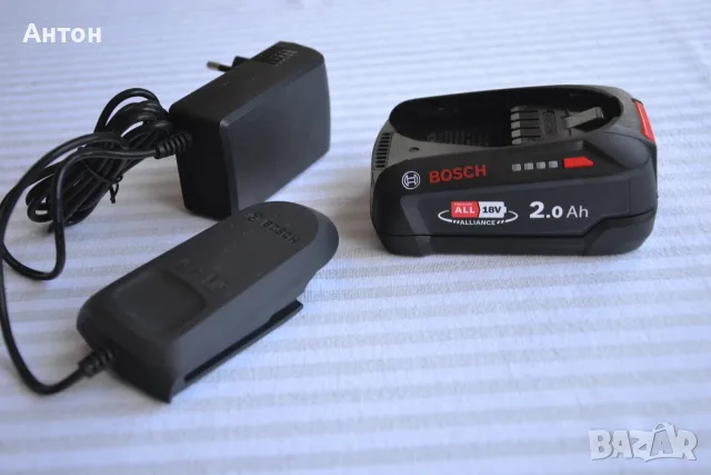 Нова Батерия Bosch 18V, 2Ah (за зеленета серия)