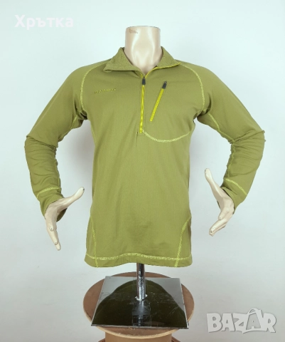 Mammut Kala Pattar - Оригинална мъжка блуза с цип размер M, снимка 5 - Блузи - 52558852
