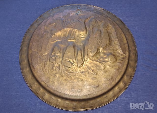 Медно пано - ръчна изработка , снимка 8 - Антикварни и старинни предмети - 42448015