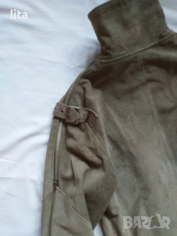 Кожено яке Размер М, снимка 6 - Якета - 49328565