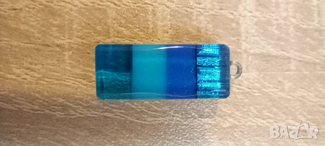 Брошка позлатена, Седеф.Висулка Мурано , снимка 5 - Колиета, медальони, синджири - 52599294