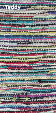 Красива многоцветна пътека черга, ръчна изработка, снимка 5 - Килими - 53281620