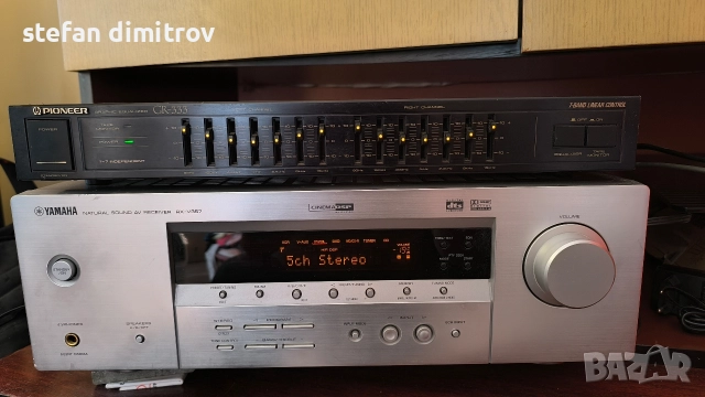 PIONEER GR 333 Стерео графичен еквалайзер 7 ленти Винтидж 1989, снимка 3 - Еквалайзери - 52927586