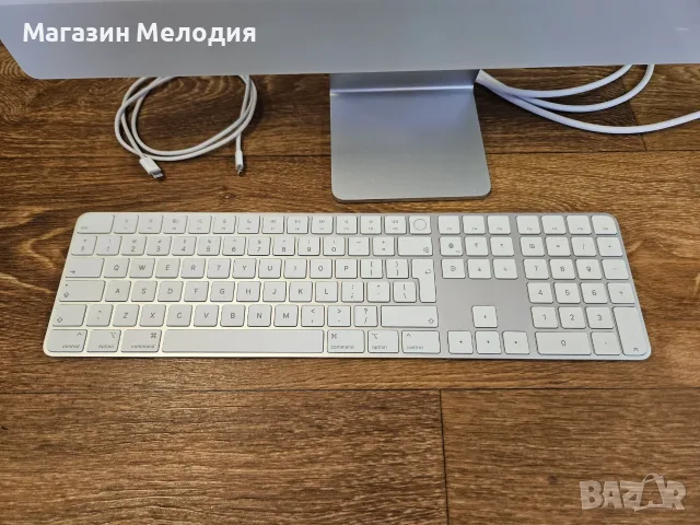 Apple iMac 24" Retina 4.5K (2021) / M1 / 8GB RAM / 256GB SSD – Перфектен, като нов!, снимка 4 - Работни компютри - 55787157
