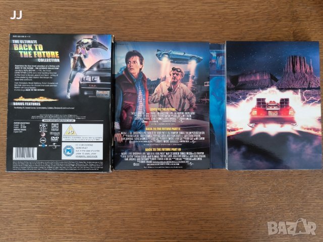 Back to the Future DVD Trilogy Завръщане в бъдещето трилогия ДВД колекция, снимка 3 - DVD филми - 44473578