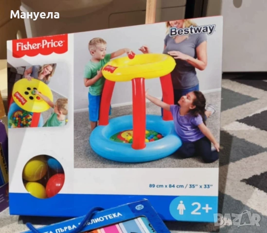  Fisher-Price  детски надуваем кът