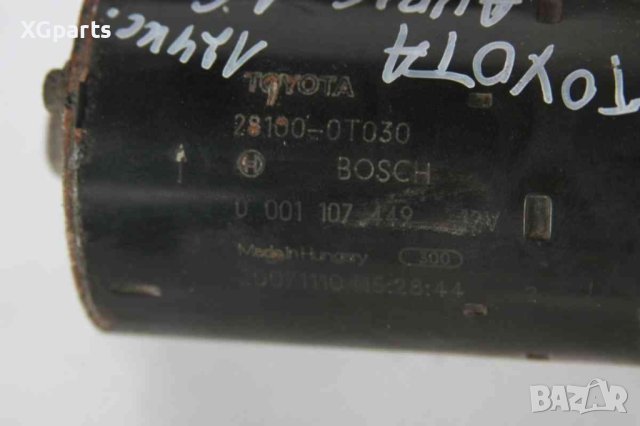 Стартер за Toyota Auris 1.6i 124к.с. (2006-2012) 0001107449, снимка 2 - Части - 41333317