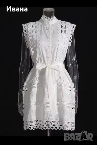 Дамска дантелена рокля