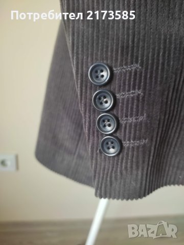 Продавам мъжко сако от кадифе LA-ORESTE, снимка 11 - Сака - 41468605